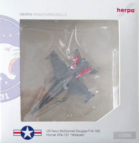 Herpa Wings United States Navy - McDonnell Douglas F/A-18C Super Hornet - 165217 - 554169