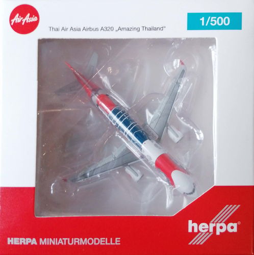 Herpa Wings Thai AirAsia - Airbus Industries A320-216 - HS-ABC - 531702
