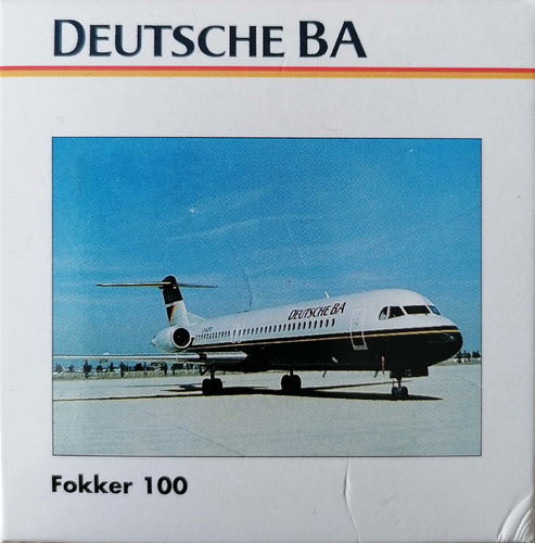 Herpa Wings Deutsche BA - Fokker F.28-0100 - 509206