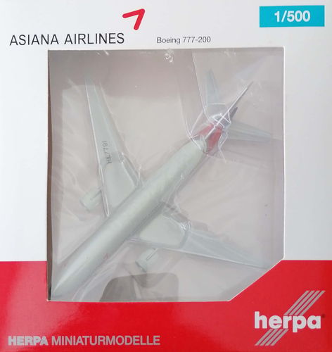 Herpa Wings Asiana Airlines - Boeing B 777-28EER - HL7791 - 523660