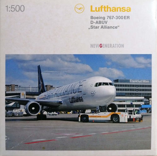 Herpa Wings Lufthansa - Boeing B 767-3Z9ER - D-ABUV - STAR ALLIANCE - 502795
