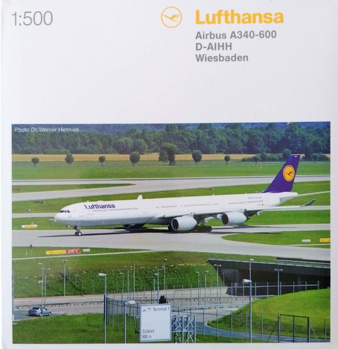 Herpa Wings Lufthansa - Airbus Industries A340-642 - D-AIHH WIESBADEN - 507417