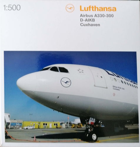 Herpa Wings Lufthansa - Airbus Industries A330-343X CUXHAVEN - D-AIKB - 514965