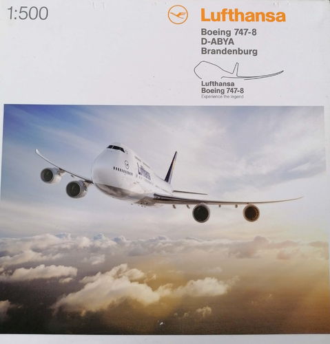 Herpa Wings Lufthansa - Boeing B 747-830 - D-ABYA - 516068-001