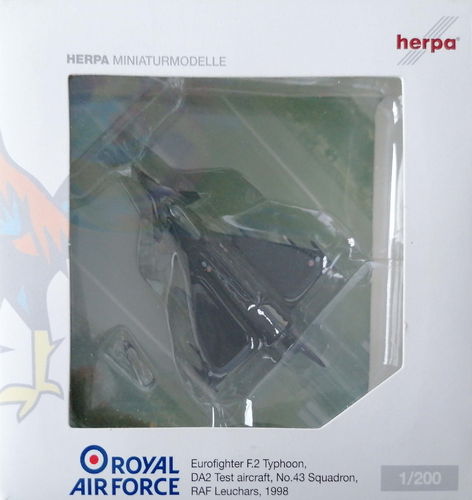 Herpa Wings Royal Air Force - Eurofighter EF-2000 Typhoon - ZH588 1:200 - 552325