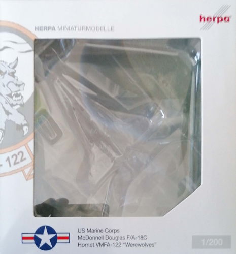 Herpa Wings United States Marine Corps - McDonnell Douglas F/A-18C Hornet 1:200 - 554138