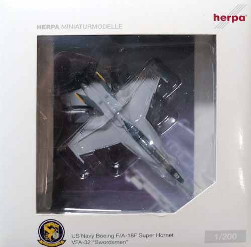Herpa Wings United States Navy - Boeing F/A-18F Super Hornet - AC131 1:200 - 551939