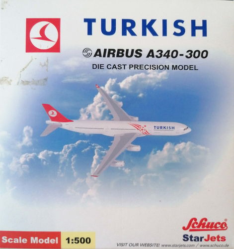 StarJets Turkish Airlines - Airbus Industries A340-313X - TC-JII - 3557634