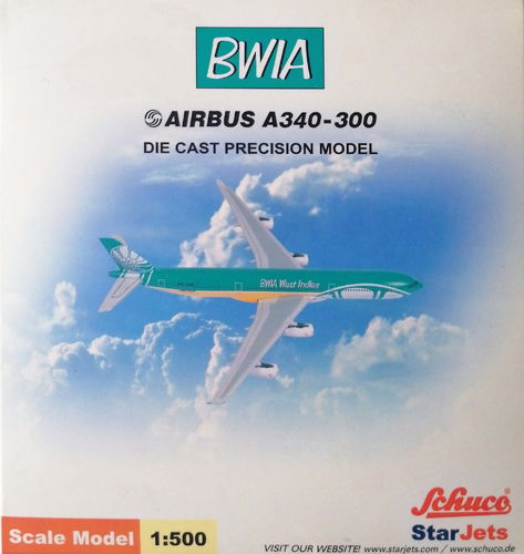 StarJets  BWIA West Indies Airways - Airbus Industries A340-313X - 9Y-TJN - 3557628