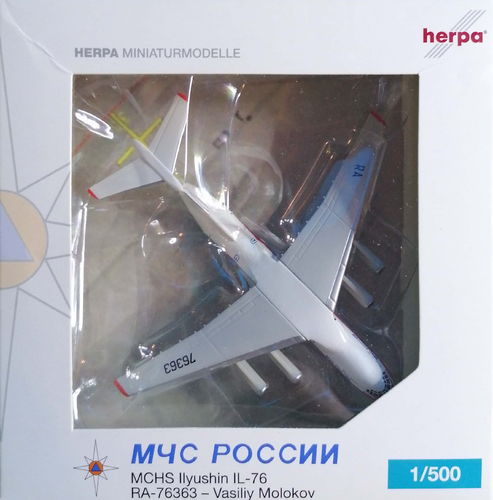 Herpa Wings MChS Rossii - Ilyushin IL-76TD - RA-76363 - 502313