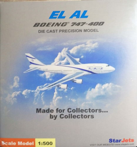 StarJets El Al - Boeing B 747-458 - 4X-ELD - SJELY013