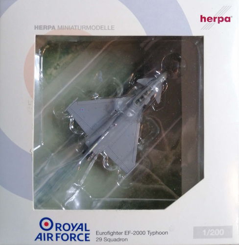 Herpa Wings Royal Air Force - Eurofighter EF-2000 Typhoon - ZJ-802 1:200 - 552028