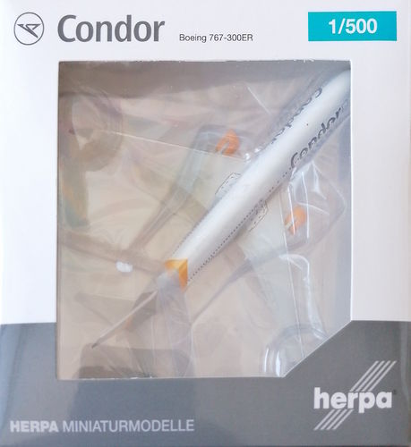 Herpa Wings Condor - Boeing B 767-330ERWL - D-ABUP - 1:500 - 527521-001