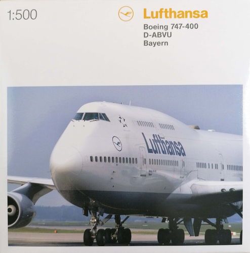 Herpa Wings Lufthansa - Boeing B 747-430SCD - D-ABVU BAYERN - 516105-002