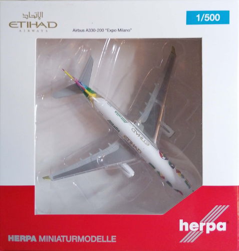 Herpa Wings Etihad Airways - Airbus Industries A330-243 - A6-EYH - 529501