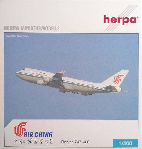 Herpa Wings Air China - Boeing B 747-4J6 - B-2447 - 514255