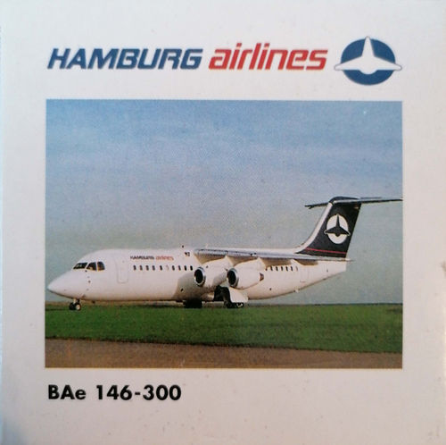 Herpa Wings Hamburg Airlines - British Aerospace Company BAe 146-300 - D-AHOI - 509602