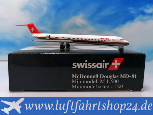 Herpa Wings Swissair MD-81 1:500 - 505123