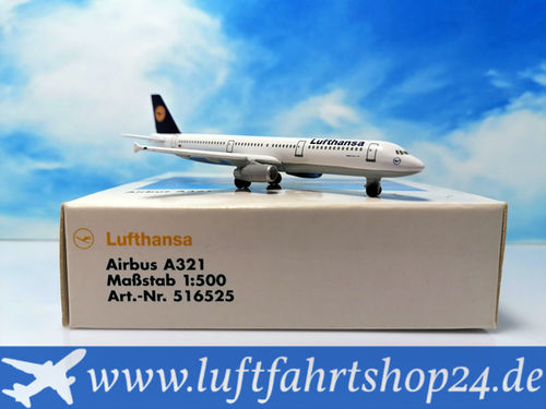Herpa Wings Lufthansa A321-131 1:500 - 516525
