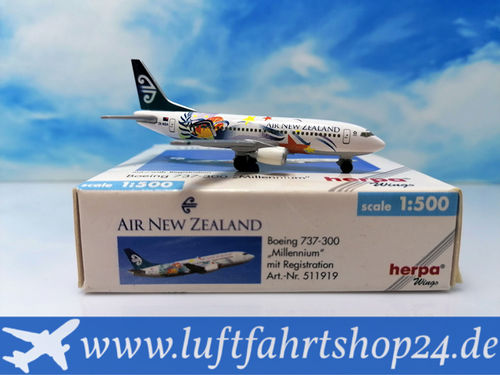 Herpa Wings Air New Zealand B 737-33R 1:500 - 511919