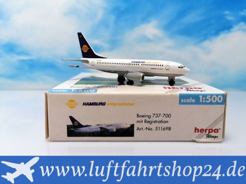 Herpa Wings Hamburg International - Boeing B 737-73S - D-ASKH - 511698