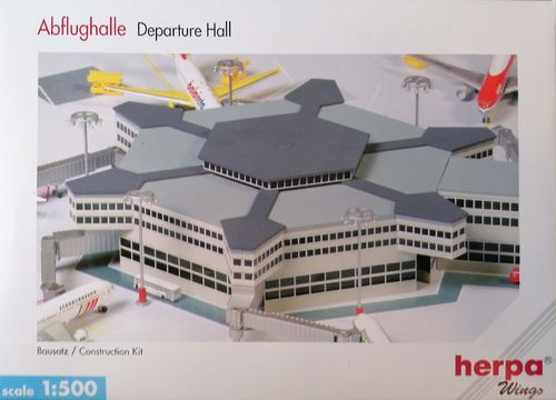 Herpa Airport Accessories Airport Building / Abflughalle 1:500 - 519663