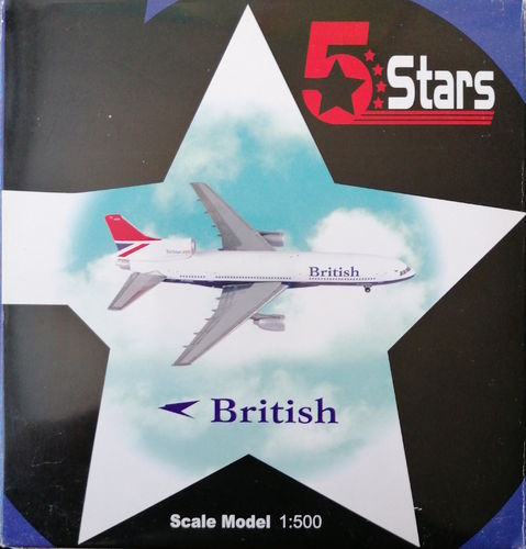 5stars British Airtours - Lockheed L-1011-385-1 - G-BEAM 1:500 FSBA102/B