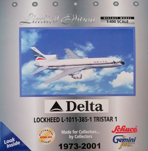 ✈✈✈ Gemini Jets 1:400 Delta Air Lines - Lockheed L-1011-385-1 - DELTA BELLE N728DA - 3557378 ✈✈✈