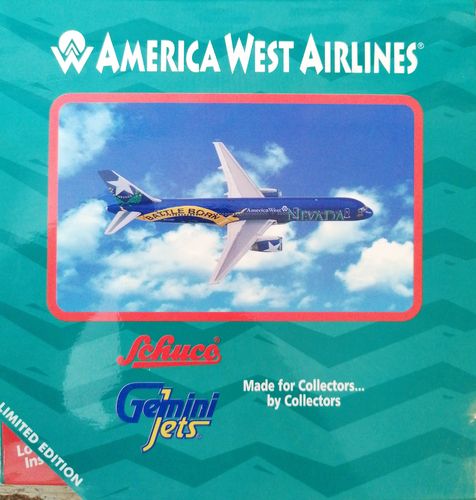 ✈✈✈ Gemini Jets Schuco 1:400 America West Airlines - Boeing B 757-225 - N915AW - 3557406 ✈✈✈